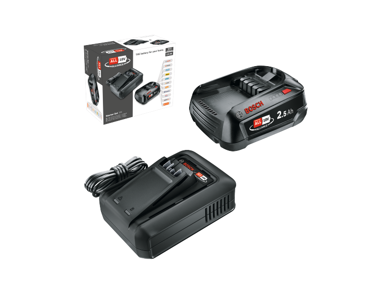 Začetni komplet Bosch 18 V (1 x 2,5 Ah + AL 18V-44), 1600A031T4